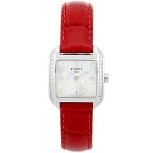Tissot Women's T-Wave Mother of Pearl Dial Watch - T02136571